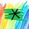Sternchen mit Regenbogenfarben