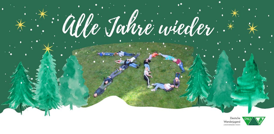 grafische Winterlandschaft